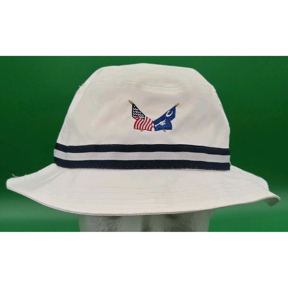 Imperial Golf Bucket Hat - White - Large - Secession Golf Club
